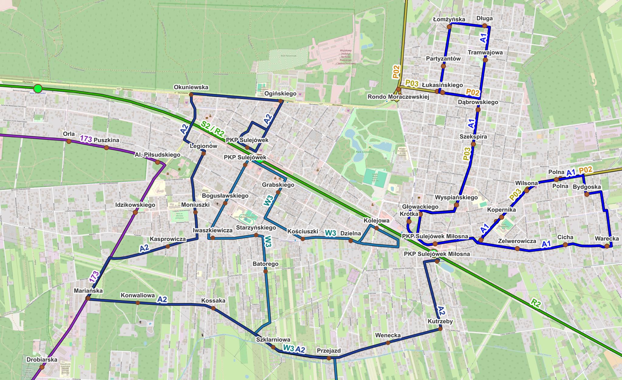 aktualność: UWAGA! Zmiany w komunikacji miejskiej w Sulejówku od 2 stycznia 2026 r.!