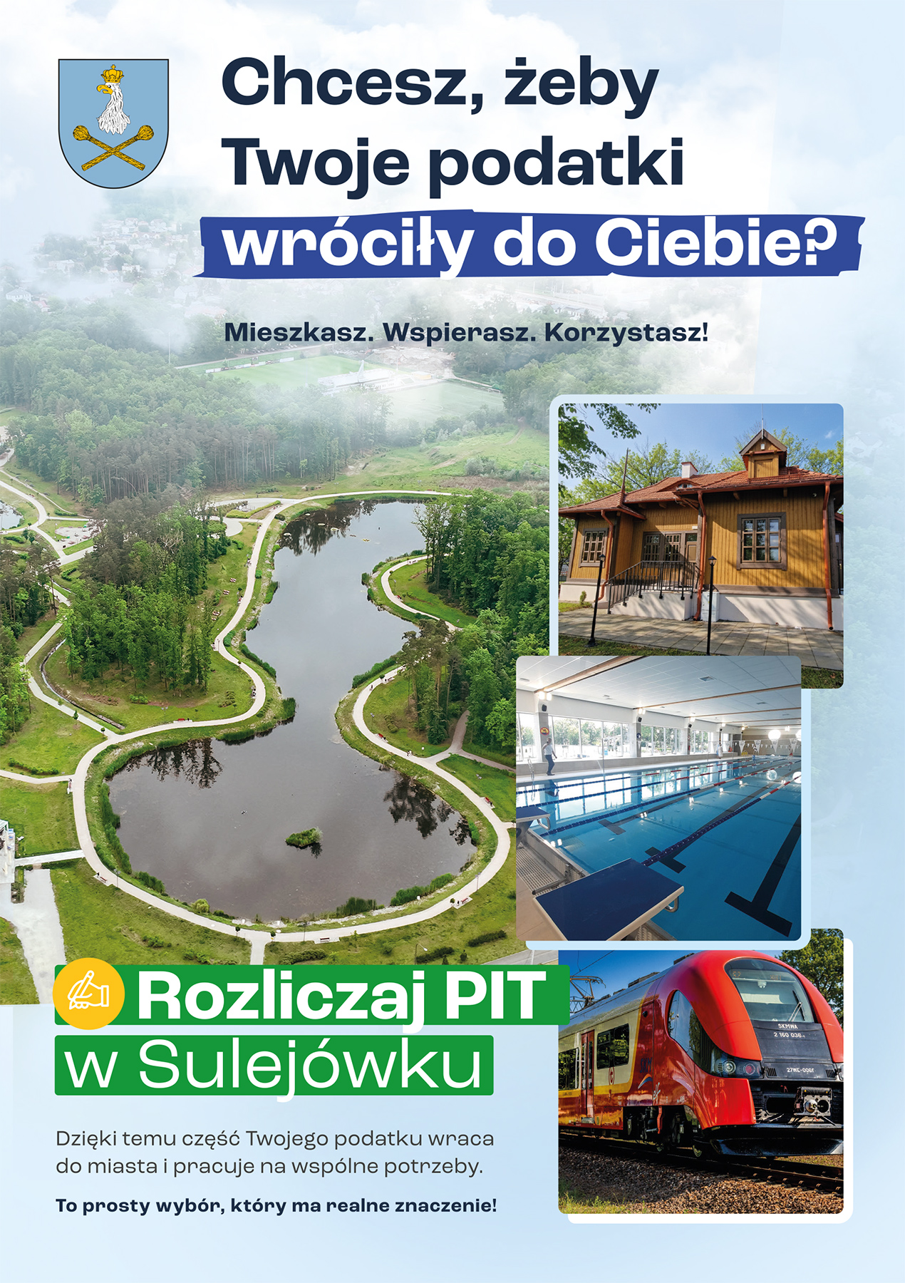 aktualność: Rozlicz PIT w Sulejówku - inwestuj w swoje miasto!